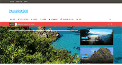 Desktop Screenshot of calabria360.com